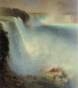 Frederick Edwin Church niagara falls oil painting artist